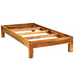 Solid Sheesham Wood Single Bed for Kids Room/Bedroom