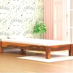 Solid Sheesham Wood Single Bed for Kids Room/Bedroom