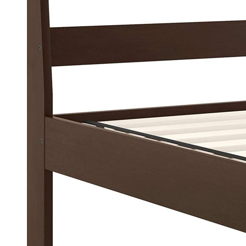 Sheesham Wood Single Size Bed Without Storage for Home Bedroom
