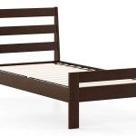 Sheesham Wood Single Size Bed Without Storage for Home Bedroom