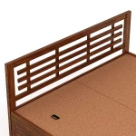 Solid Sheesham Wood Lyon King Size Bed with Box Storage