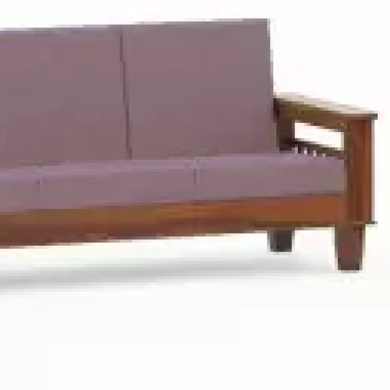 Furniture Solid Wood 5 Seater Wooden Sofa set for living Room